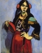 Henri-Matisse-spanish-woman-with-a-tamborine-1909