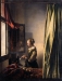 Girl reading a letter by an open window *oil on canvas *83 x 64.5 cm *ca. 1659
